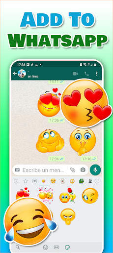 Emojis, stickers GIF WASticker screenshot 4