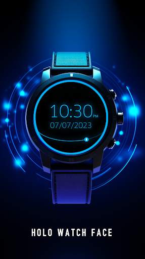 Holo Watch face screenshot 3
