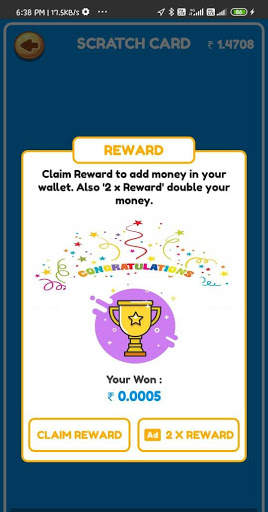 Rewardo: Earning App , Scratch Card & Game Rewards स्क्रीनशॉट 5