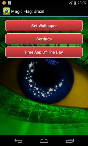 Flag of Brazil Live Wallpaper screenshot 5