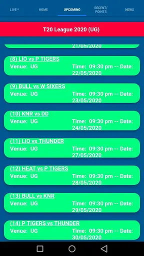 Cric Buzz live line screenshot 2