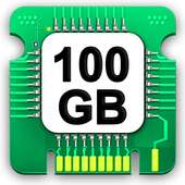 100GB Storage Junk Cleaner - Speed Up Ram Booster