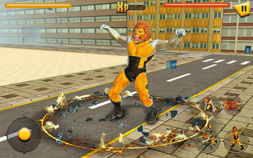 Scary Lion City Attack 9 تصوير الشاشة