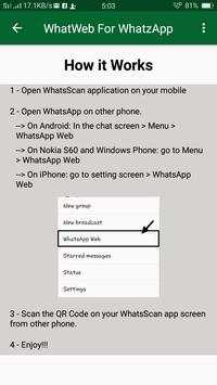 WhatWeb For Whatzapp screenshot 1