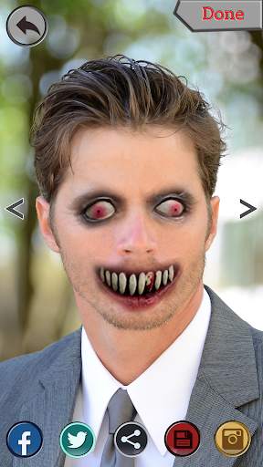 Scary Face Photo Editor - Horror Effect Camera screenshot 2