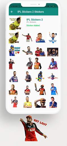 IPL 2021 Stickers For WhatsApp - WAStickersApps screenshot 2