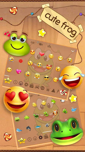 Cute Frog Keyboard screenshot 3