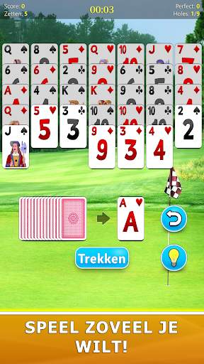 Golf Solitaire - Kaartspel screenshot 18
