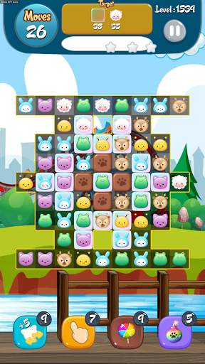 Candy Animal - Match 3 No Ads screenshot 3