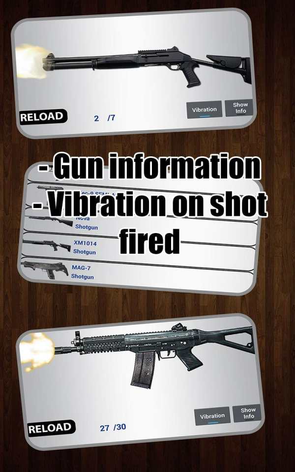 Gun Sounds on Shake screenshot 2