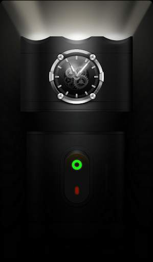 Flashlight Torch with Clock स्क्रीनशॉट 2