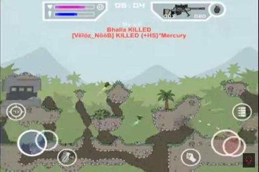 Trick Doodle Army 3 Mini Militia New screenshot 1