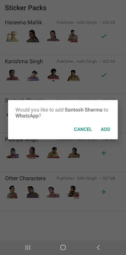 MaddamSir Whatsapp Stickers screenshot 2