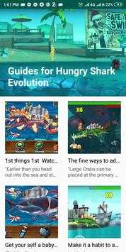 Guides for Hungry Shark Evolution screenshot 1