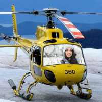 Helicopter Photo Frame