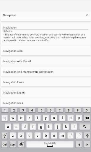 Mariners' Glossary скриншот 6