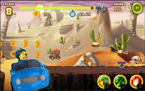 Paw Racing Patrouille: Car Racing Game for Kids screenshot 5