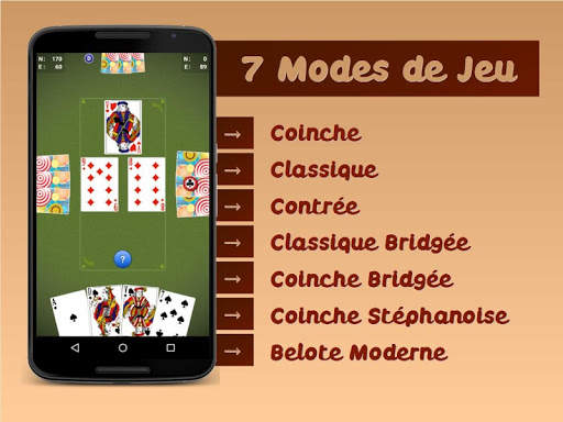 Belote Andr Free screenshot 1