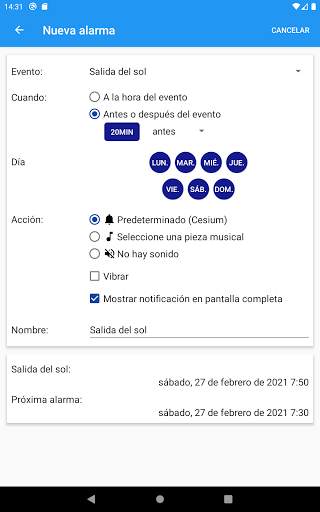 Alarma Solar screenshot 6