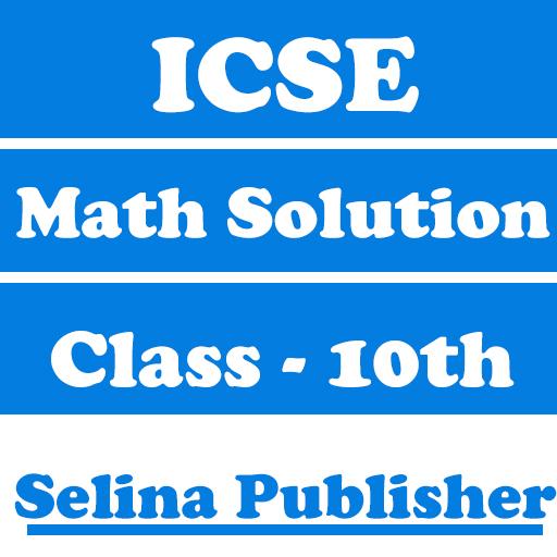 ICSE Selina Class 10 Math Solution OFFLINE icon