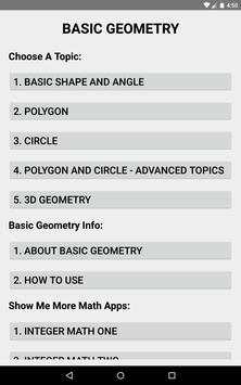 Basic Geometry screenshot 8