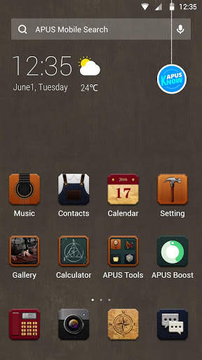 Craftsman-APUS Launcher theme скриншот 1