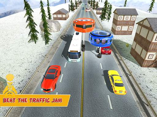 Futuristic Gyroscopic Transit Bus Simulator 2018 screenshot 14
