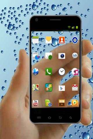 Transparent Screen Launcher screenshot 1