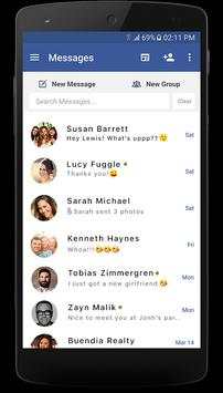SimpleChat for Facebook Lite screenshot 2