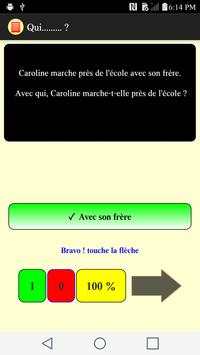 Compréhension de texte Lite screenshot 2