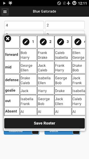 Roster Maker screenshot 3