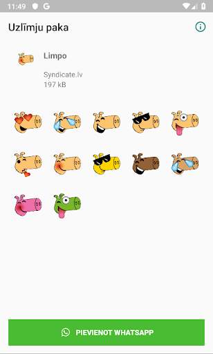 Limpo Whatsapp Emoji screenshot 1