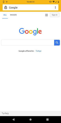 LineageOS Jelly Browser screenshot 1