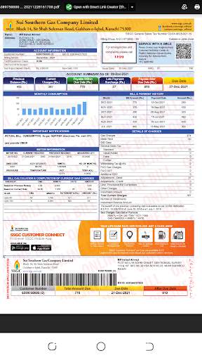 SSGC Bill - Sui Gas Bill screenshot 6