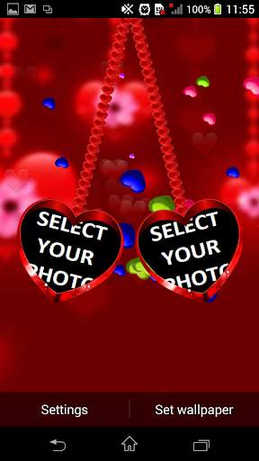 Lovers Photo Live Wallpaper screenshot 1