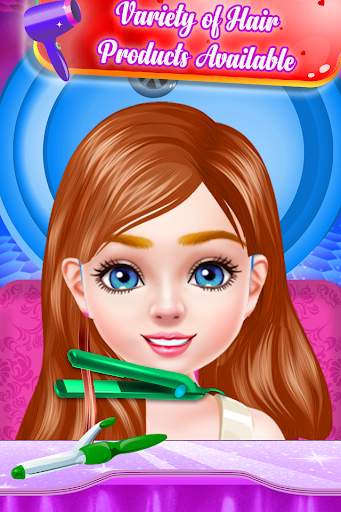 Cute Girl Hairstyle Salon – Makeover Games screenshot 4