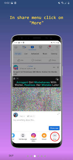 Downloader for Facebook screenshot 3