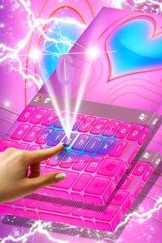 Pink Heart Keyboard screenshot 2
