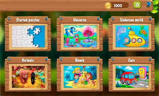 Kids puzzles screenshot 1