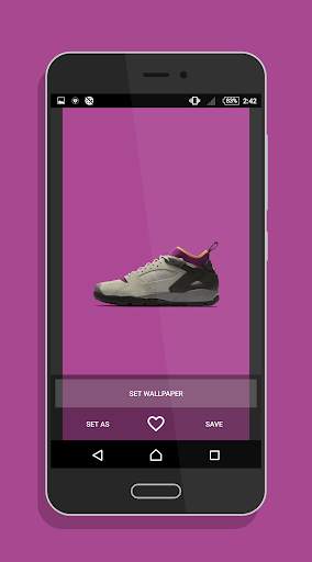 Sneakers Art Wallpaper screenshot 8
