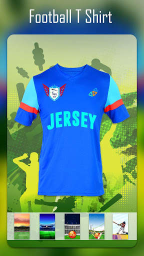 Jersey Design Maker : Cricket  screenshot 2