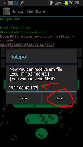 Wifi File Transfer Z screenshot 1