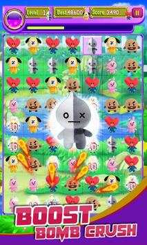 Puzzle BT21 legend match three screenshot 3
