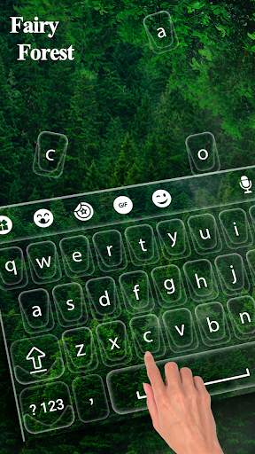 Fairy Forest keyboard Theme screenshot 2