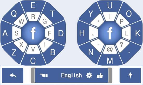 Messenger Style Keyboard screenshot 1