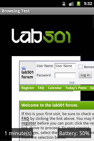 LAB501 Battery Life screenshot 4
