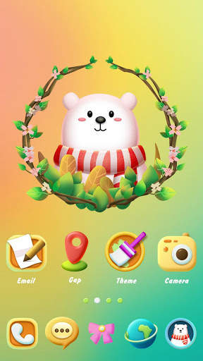 Lovely Day GO Launcher Theme screenshot 2