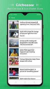 Cricbazaar - Fast Live Line & Live Cricket Score screenshot 6