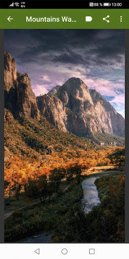 Mountains Wallpapers 5 تصوير الشاشة