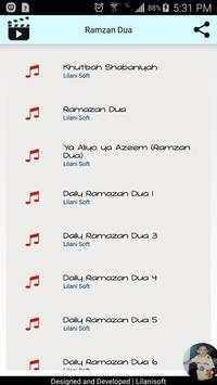 Daily Ramzan Dua screenshot 1